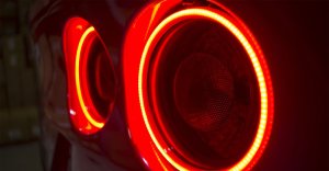 Chevrolet Corvette Halo Kit - ORACLE Lighting - Surface Mount Afterburner - Red - `05-`13